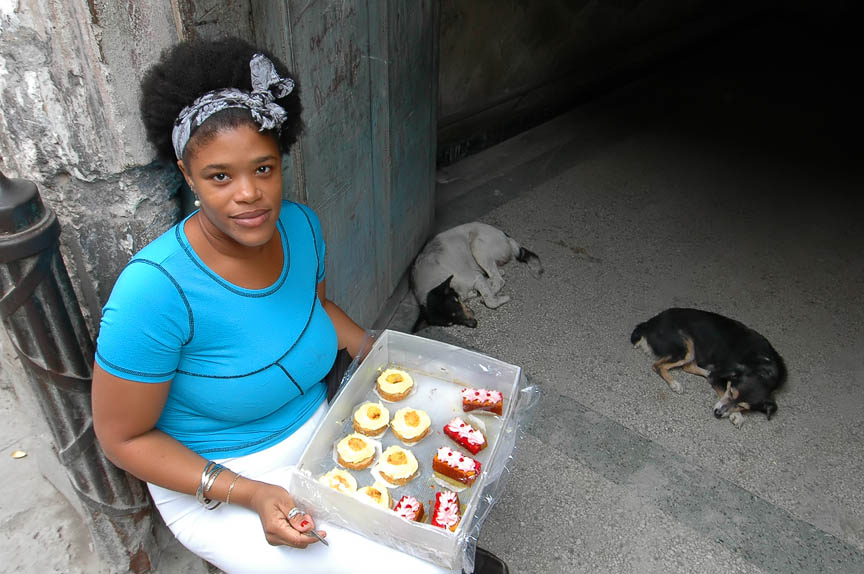 Selling cupcakes