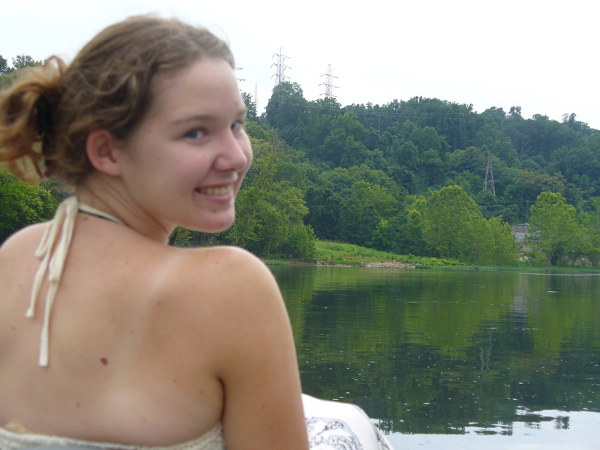 Sam on the James
