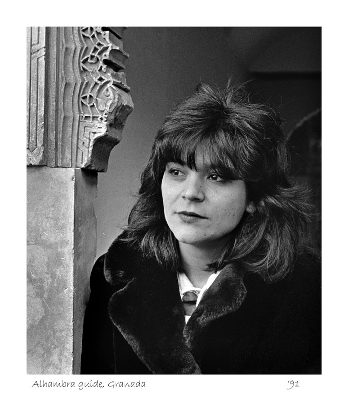 Alhambra guide, Granada 1991
