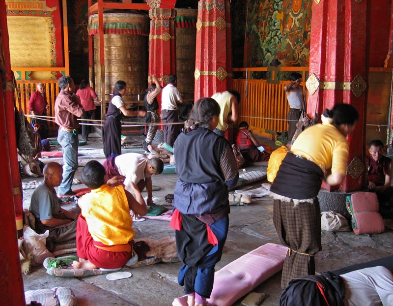 Jokhang entrance