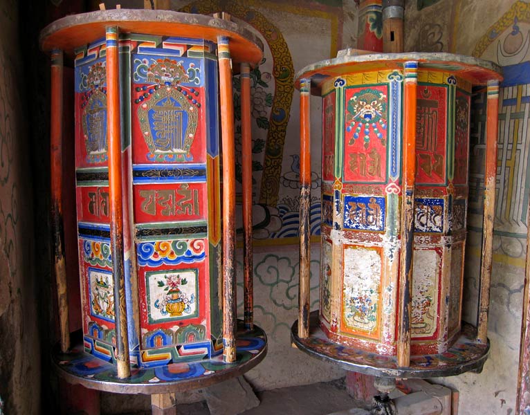 Prayer wheels