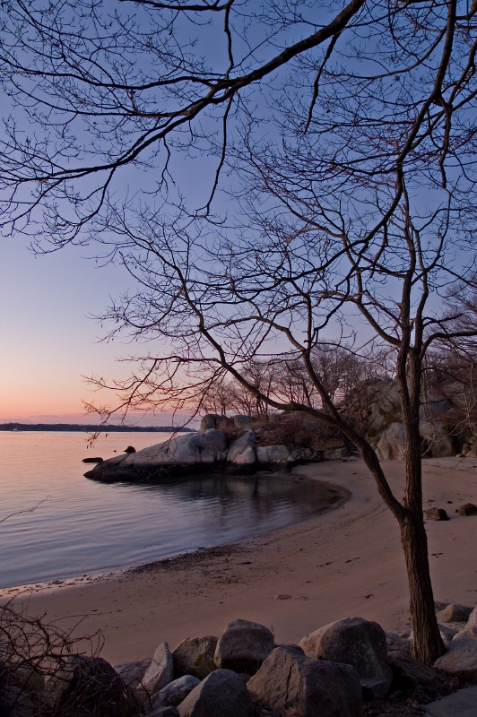 Half moon beach