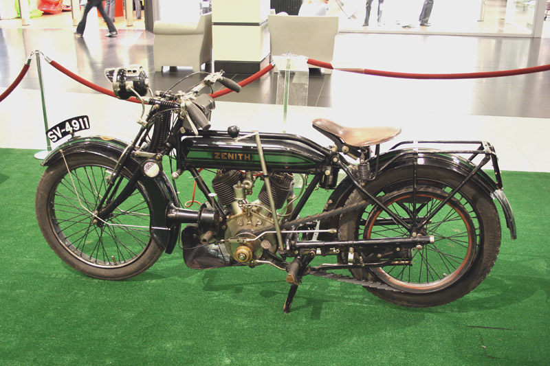 Zenith, JAP engine, 980cc, 120km/h, 1916