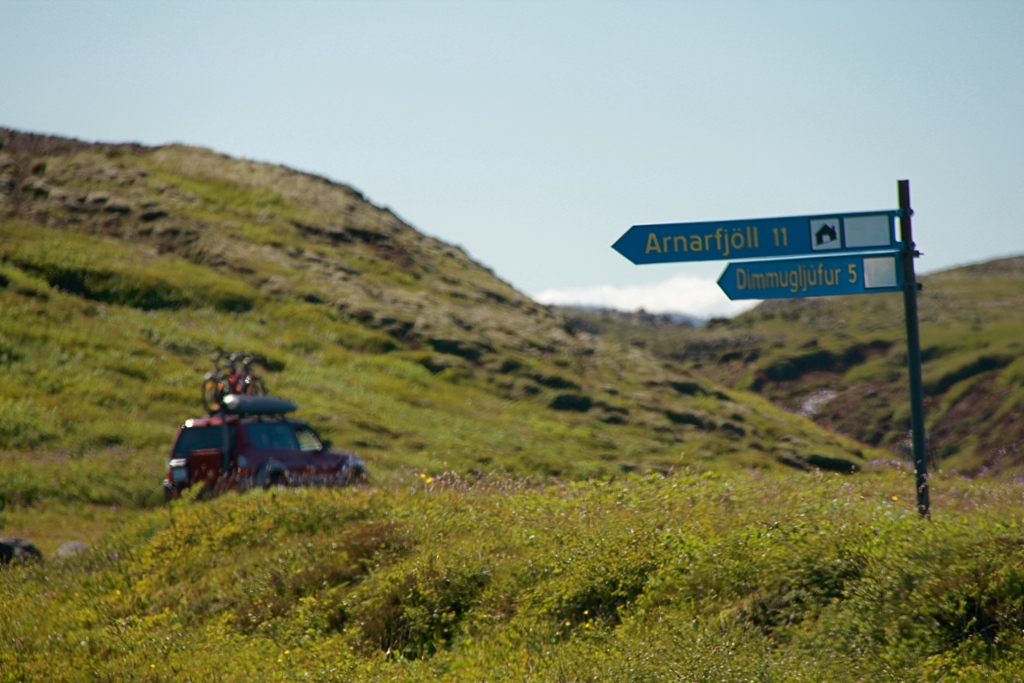  lei til Haframhvammagljfra, <br>ru nafni: Litlugljfur, Strugljfur og Dimmugljfur