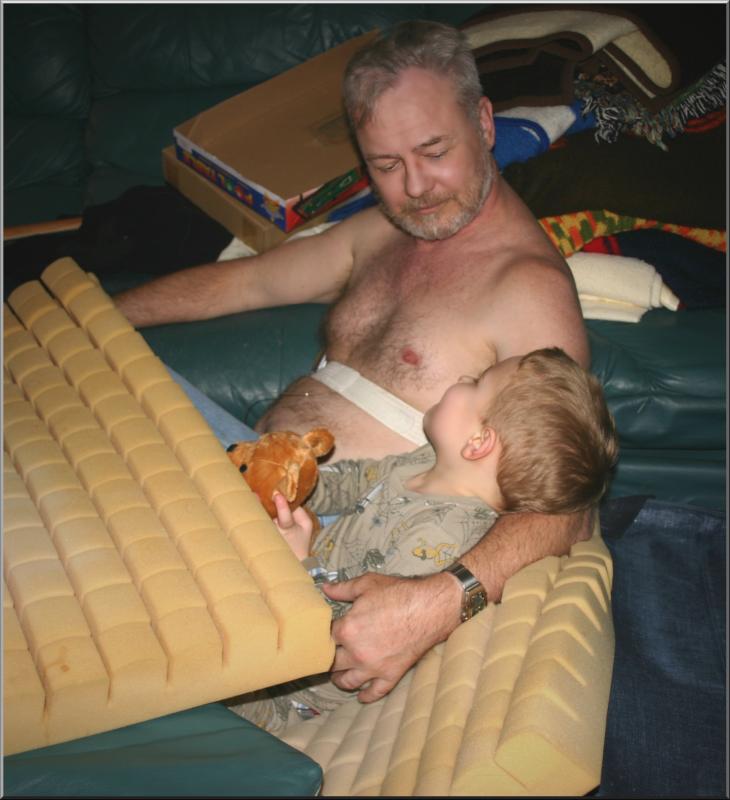 We're Buddies, Huh Grandpa?