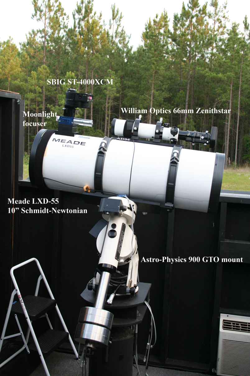 Schmidt-Newtonian in observatory