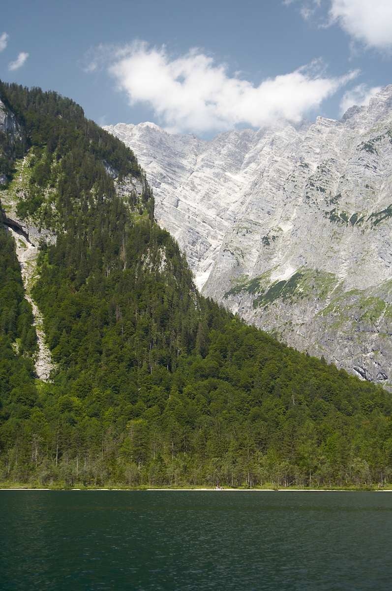East wall of the Watzmann