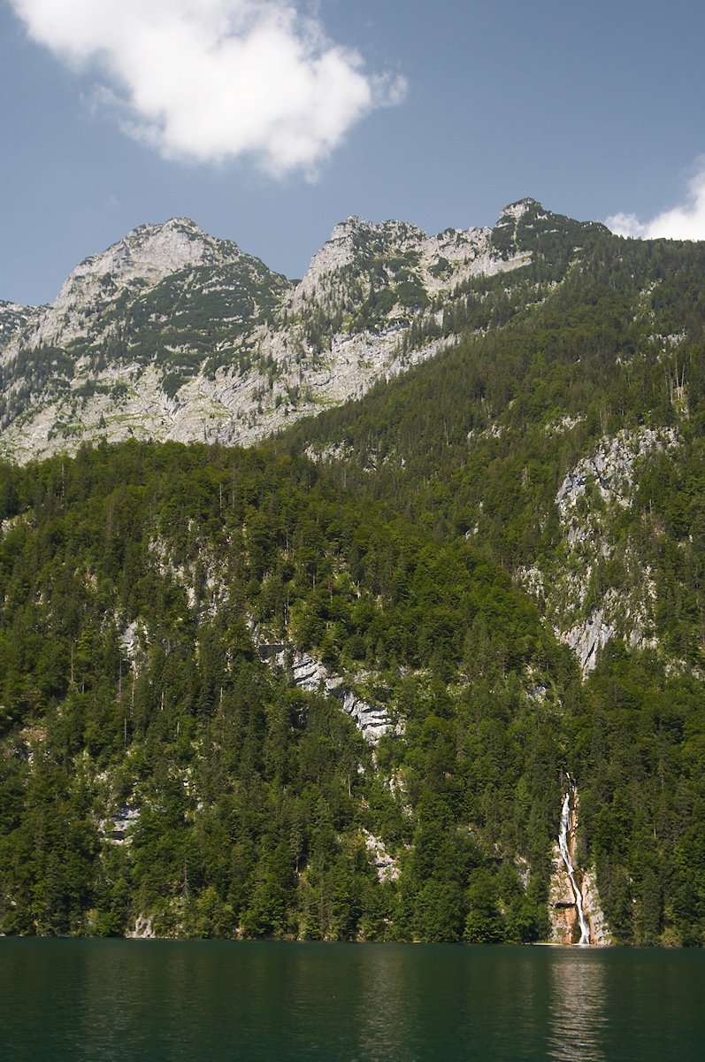 Knigssee waterfall