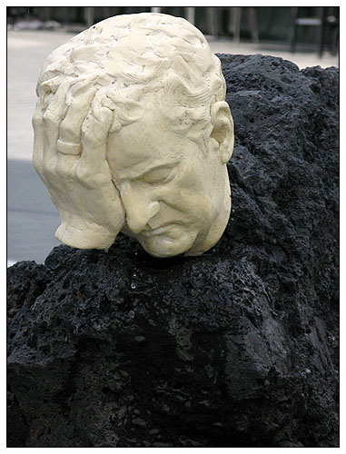 Klaus Weber fountain sculptures, London