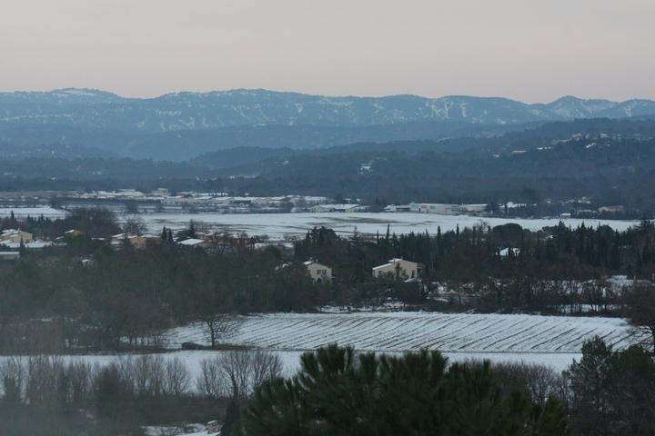 am nchsten Tag / next day - der Schnee verschwindet wieder / the snow is going