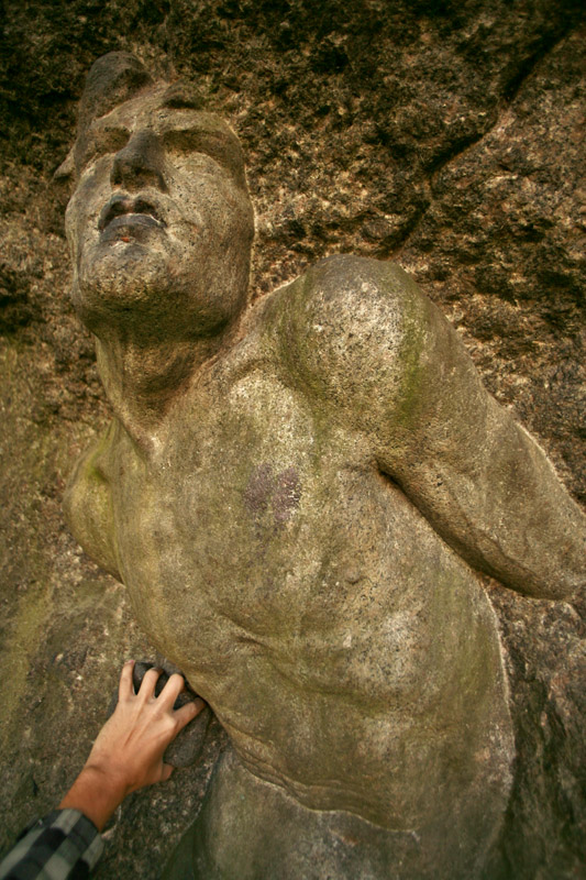 Reaching out a helping hand...