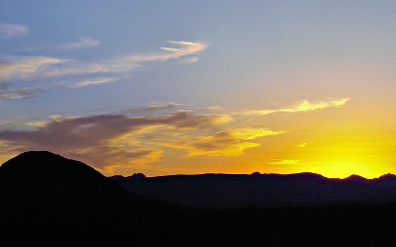 Tombstone Sunset Tom West