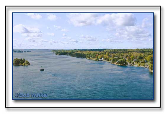 Yet Another Beautiful View Of The St. Lawrence River From The International Bridge