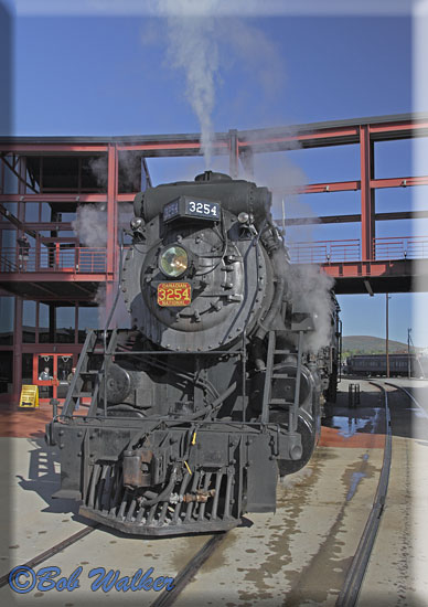 3254 Locomotive Stands Ready