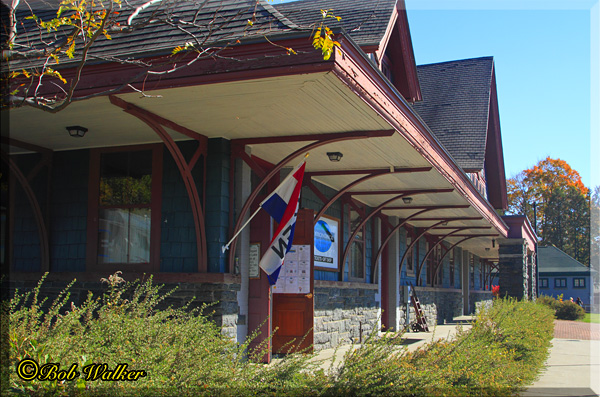 Another View Of The Adirondack Scenic Railroads Historic Union Station Depot
