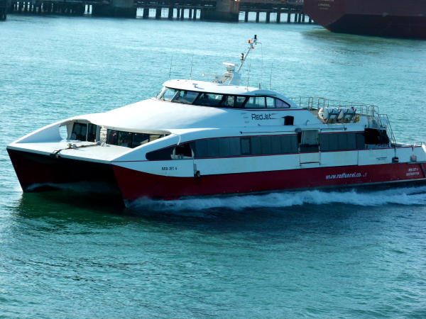 RED JET 4 @ Southampton Water, UK