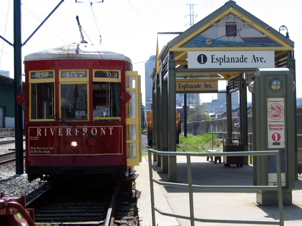 457 @ Esplanade Avenue,  Riverfront Line