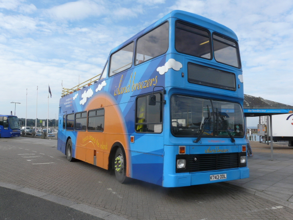 SOUTHERN VECTIS - (K743 ODL) - Sir Richards Cove @ Isle of Wight
