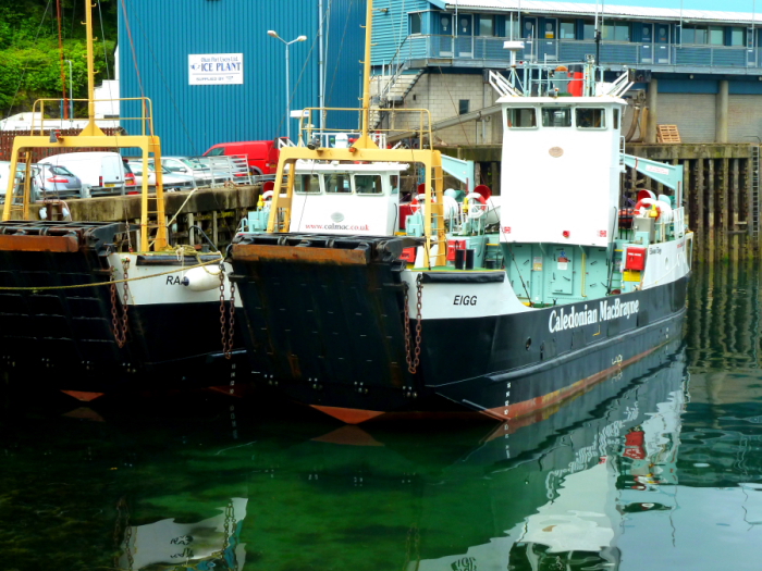 RAASAY (1976) & EIGG (1974) @ Oban, Scotland