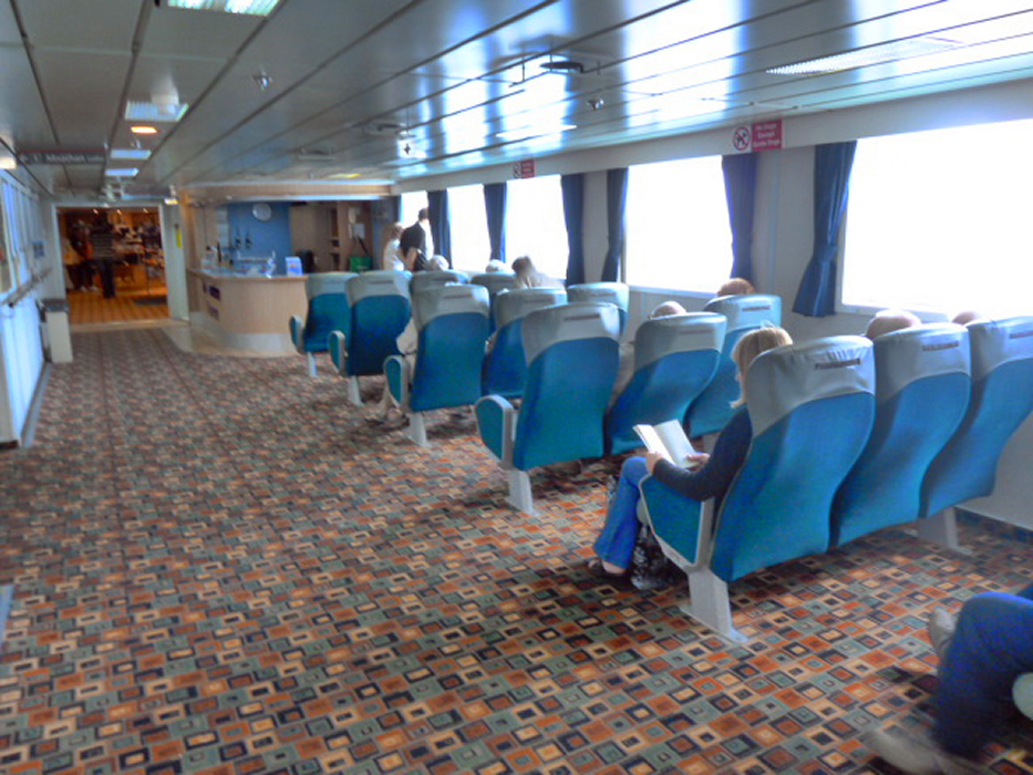 ISLE OF MULL (1988) Indoor Seating Area - Oban to Craignure, Mull