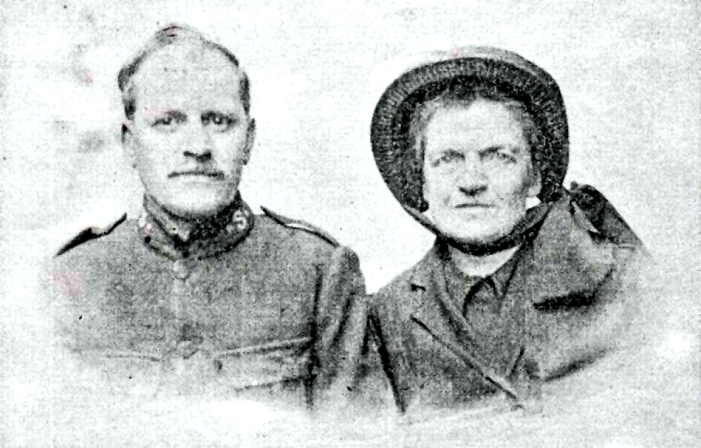 1923 - Commandant & Mrs Joseph Philips (Corps Officers)