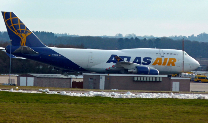 Atlas Air (N459MC) Boeing 747 @ East Midlands