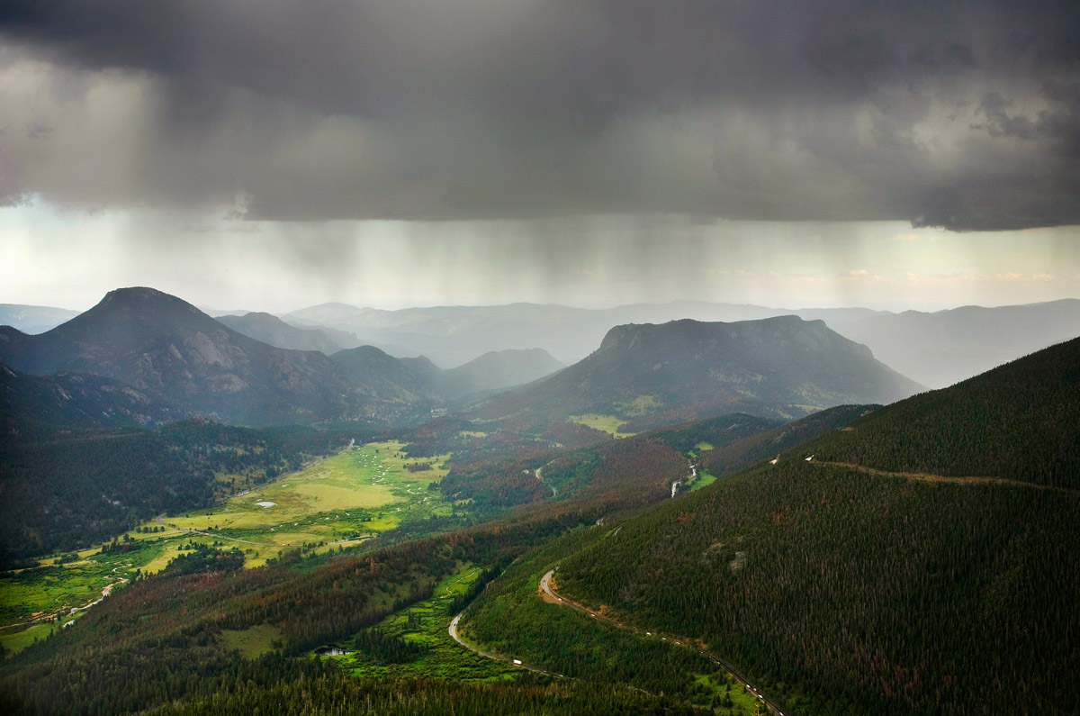 Rocky Mountain storm