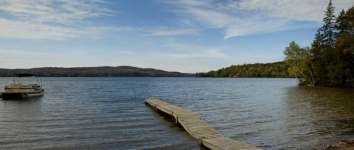 At the lake
