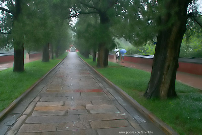 Rain in Beijing