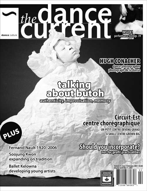 Published in Dance Current. February 2007