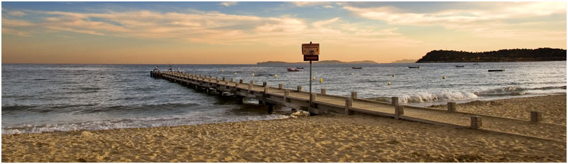 Two men on the pier