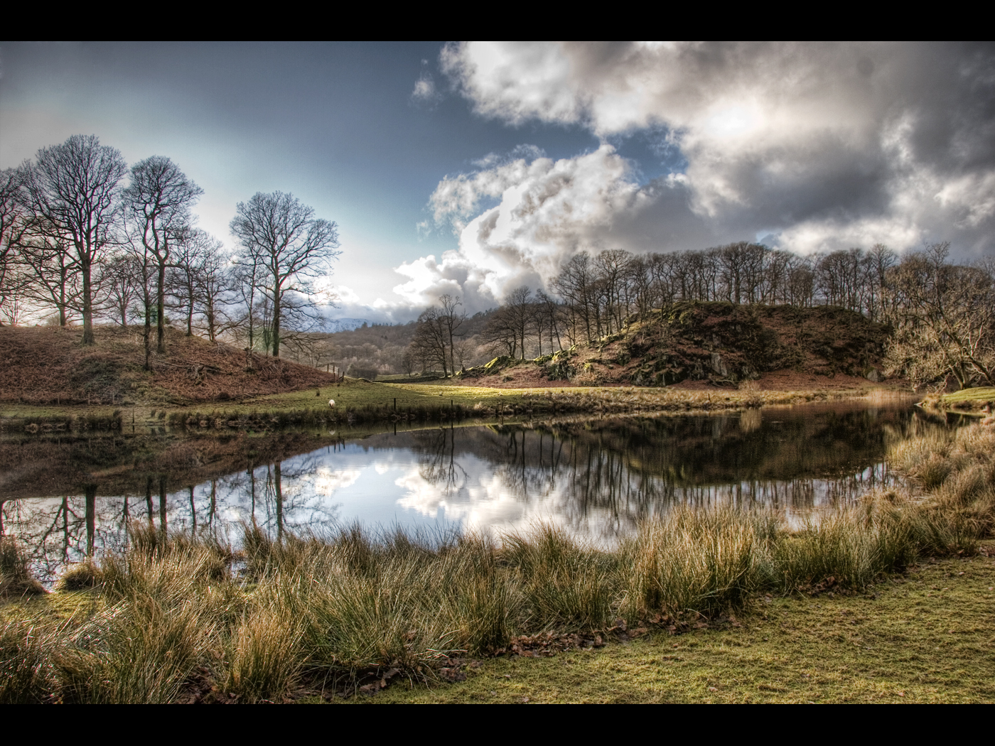 1a-Evening sun River Brathay