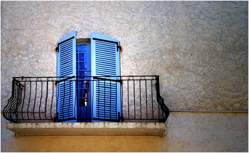 Blue Balcony