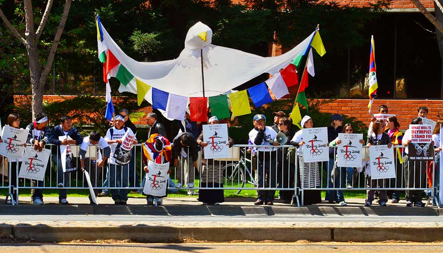 Peace in Tibet.