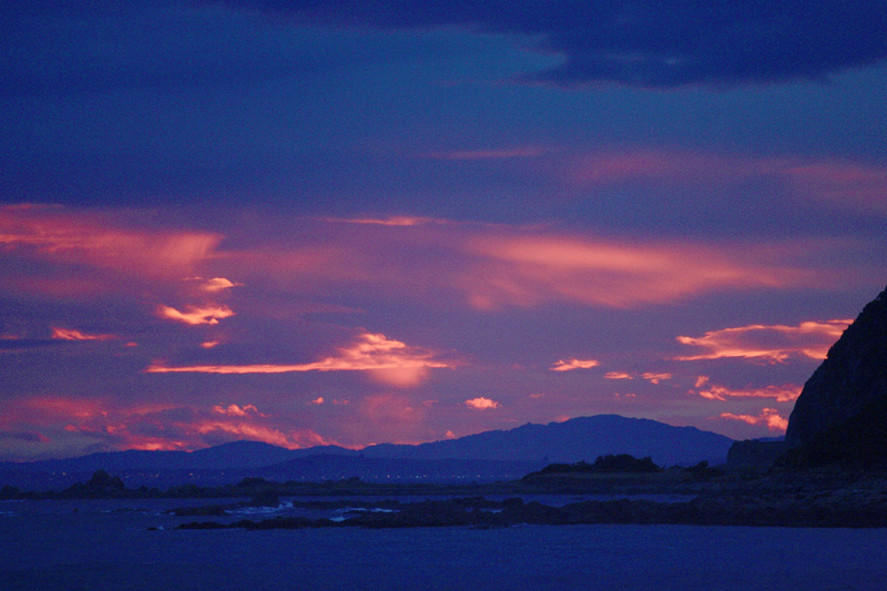 Kaikoura coast sunset OZ9W7882