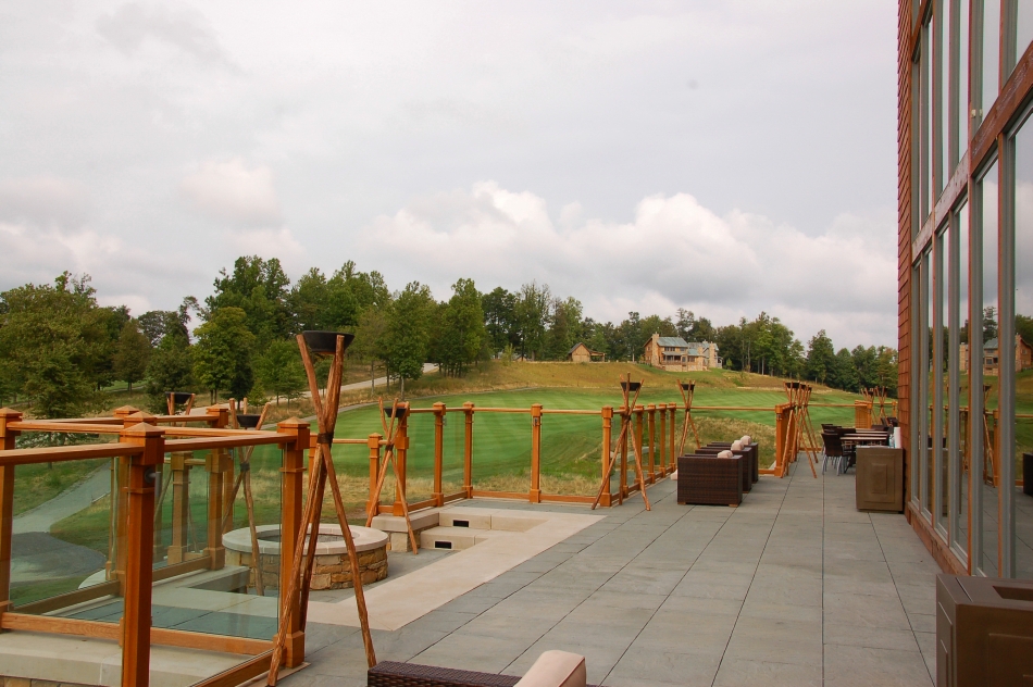 View of Fairway 10 from The Lodge at Primland