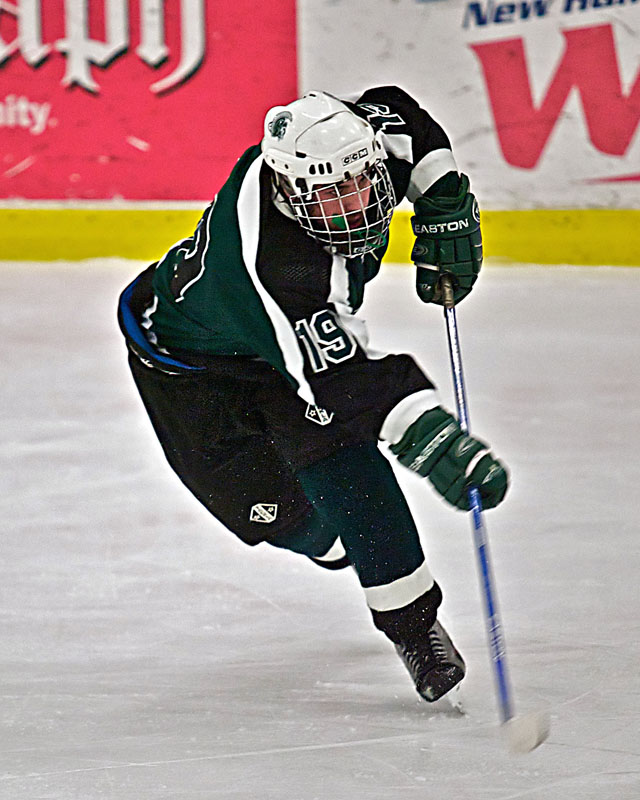 Pembroke at Hollis-Brookline NH HS Hockey 3.7.09