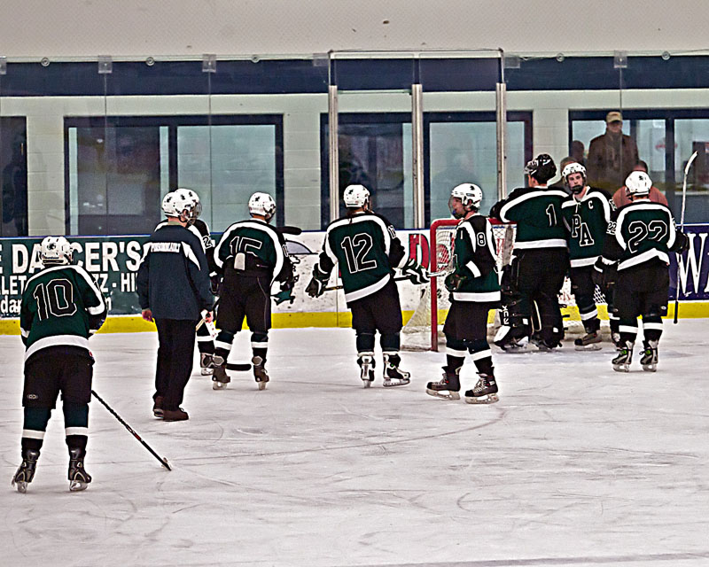 Pembroke at Hollis-Brookline NH HS Hockey 3.7.09