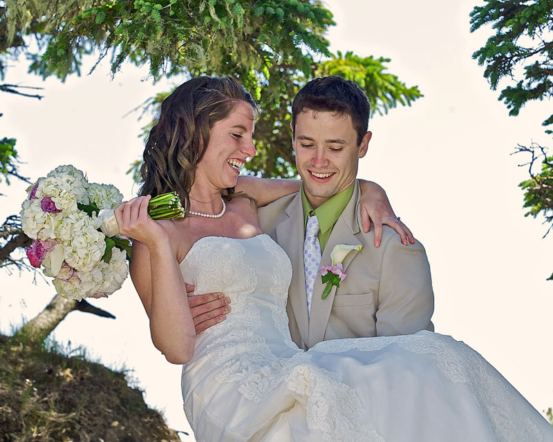 The Bride and Groom