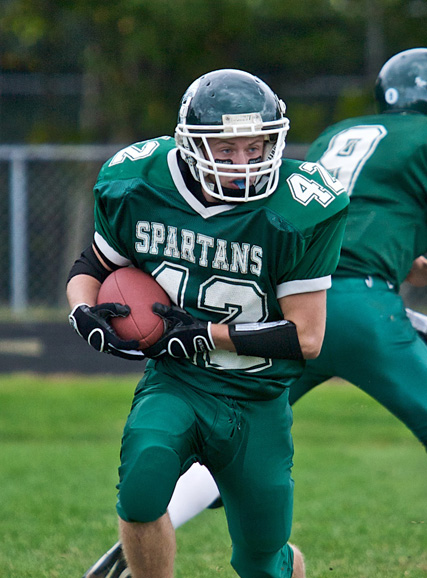 Hollis-Brookline at Pembroke Academy NH HS football 2010