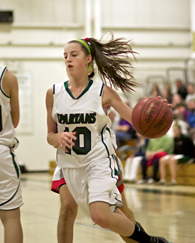 Pembroke, NH Academy v Laconia girls hoops