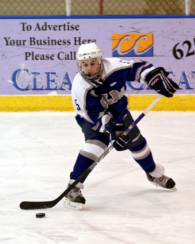 Salem@West 2.9.08 NH HS Hockey