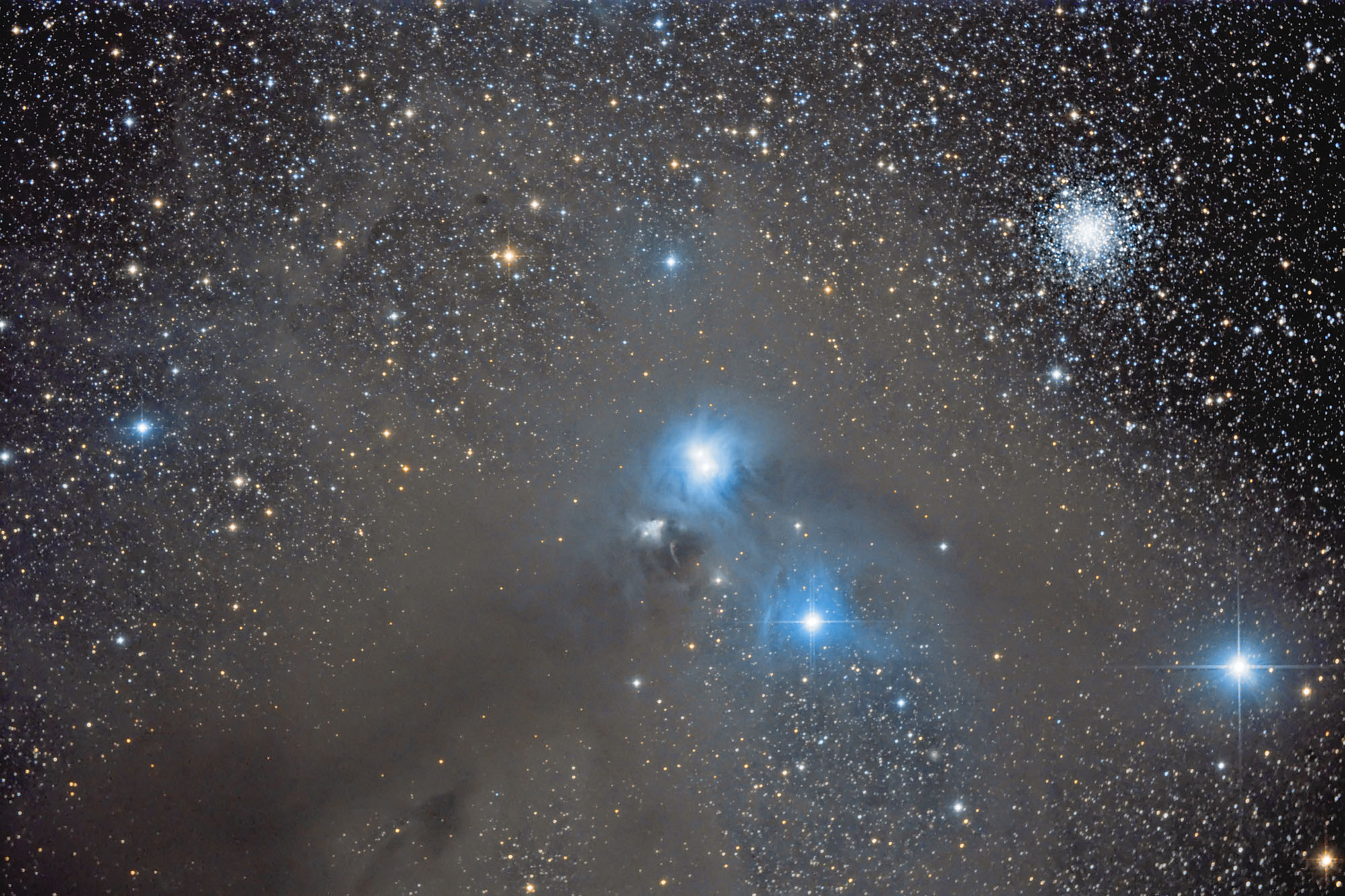 Nebulosity in Corona Australis