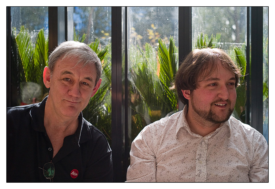 Geoff Hopkinson & Marty Deveney (photo by Chuck)
