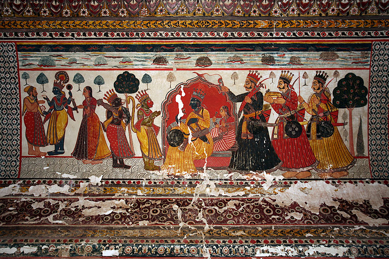 Raj Mahal Palace: Old Paintings