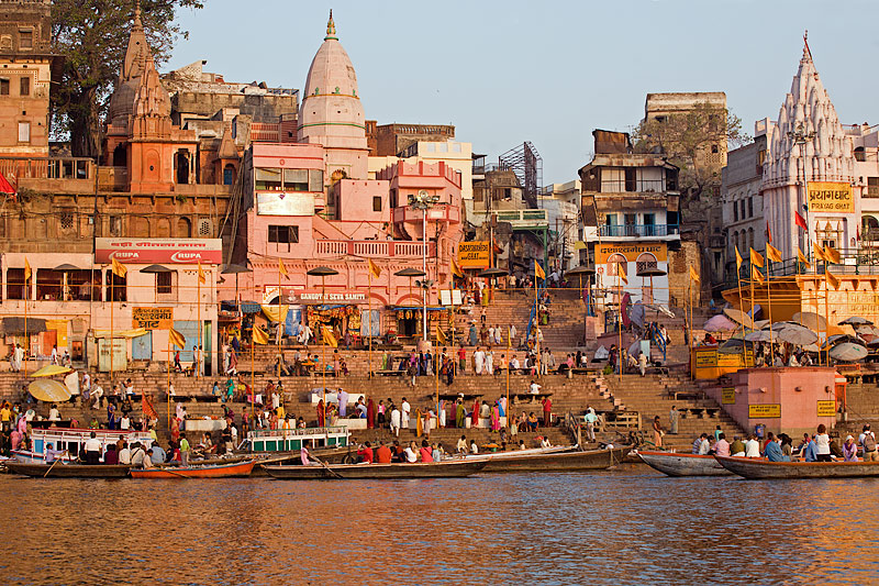 Varanasi: Morning View from Ganges
