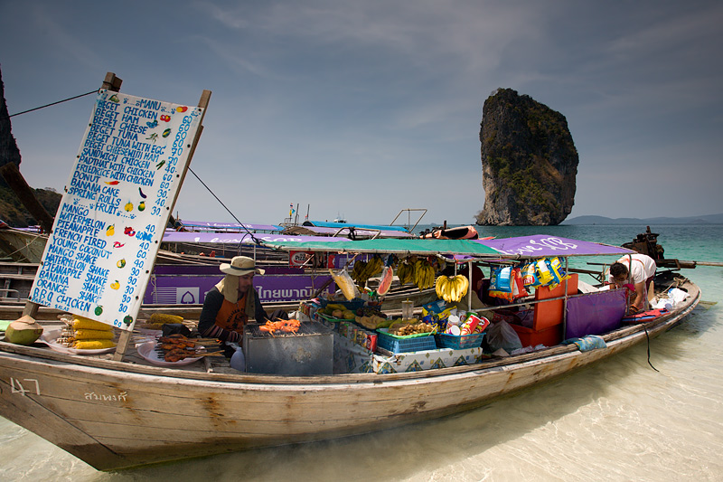 Poda Island: Long-tail Boat Shop