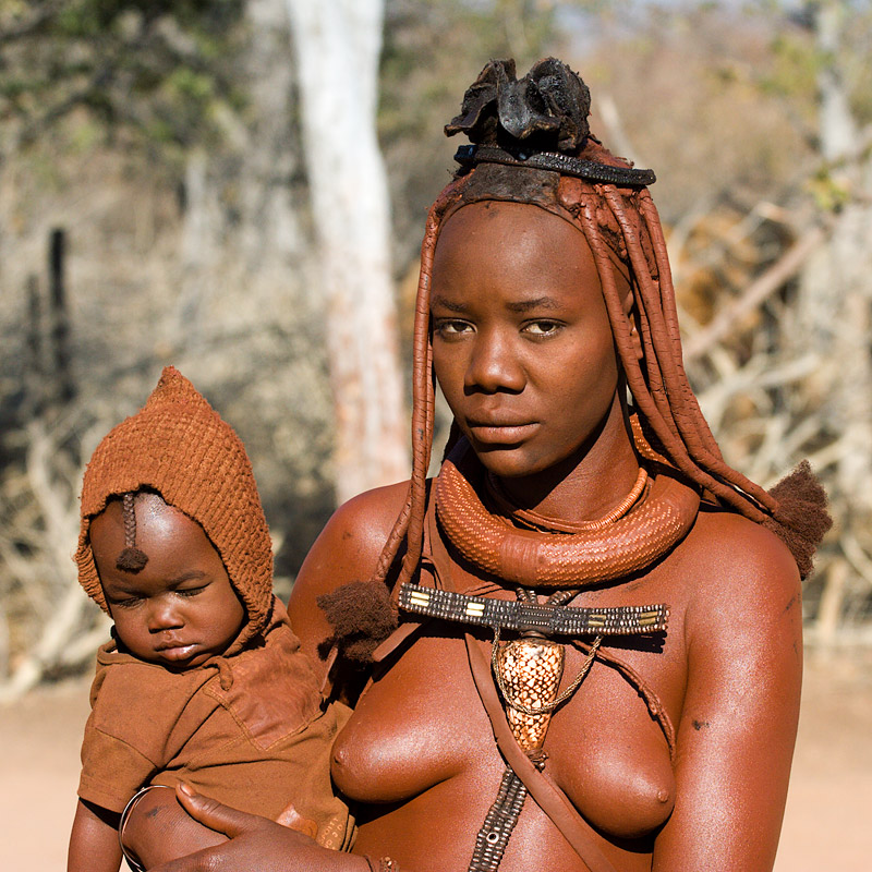 Himba Mother with Child