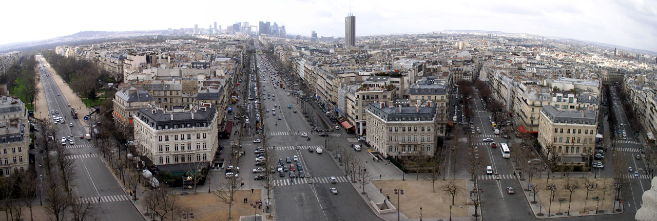 Top of Arc De Triomphe