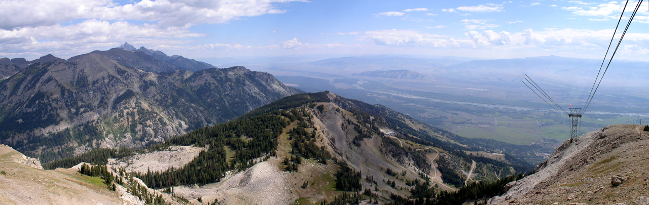 Top of Grand Tetons